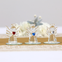 Pudełeczka kwadraciki z kolekcji Biała Róża na słodkie podziękowania dla gości