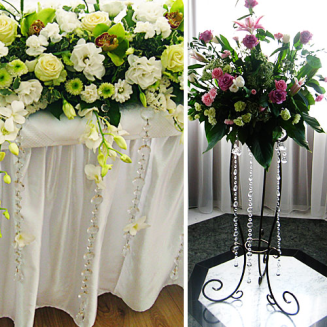MIKROFON florystyczny na bukiet ślubny