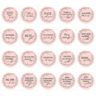 BOMBONIERKA z krówkami Świeży Eukaliptus SŁODKIE PODZIĘKOWANIE personalizowana