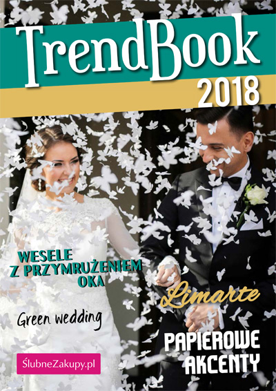 trendbook 2018 dekoracje na ślub i wesele