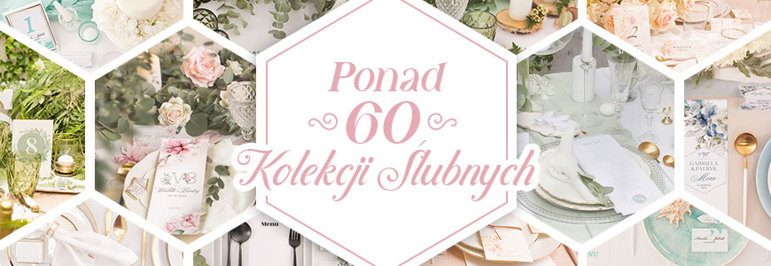 Modne dekoracje i dodatki na wesele. Najnowsze kolekcje ślubne w modnym stylu.